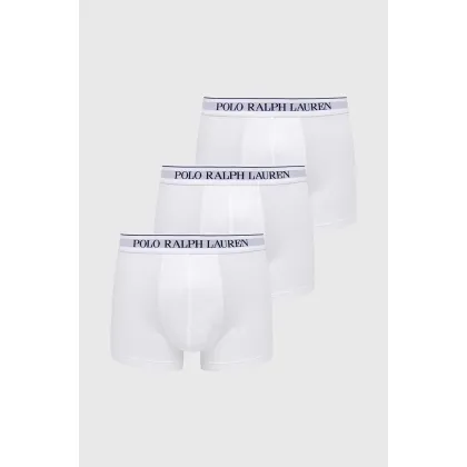 Zdjęcie Polo Ralph Lauren bokserki (3-pack) 714835885001 męskie kolor biały