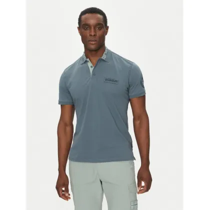 Zdjęcie Napapijri Polo E-Amundsen NP0A4IN9 Niebieski Regular Fit