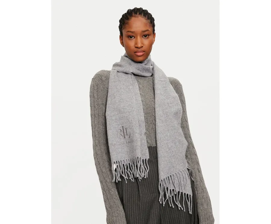 obrazek 1 LAUREN RALPH LAUREN Szalik 454960039005 Szary