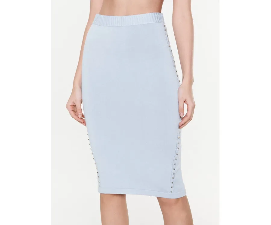 obrazek 1 Liu Jo Sport Spódnica ołówkowa TA3060 MS49I Błękitny Slim Fit