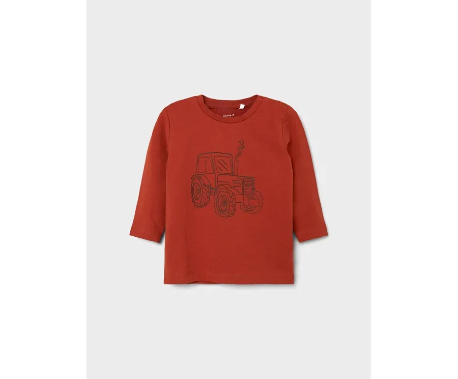 obrazek 1 NAME IT Bluzka 13206935 Czerwony Regular Fit