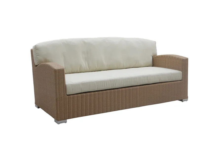 obrazek 1 Prestiżowa sofa wykonana z rattanu do ogrodu i na taras