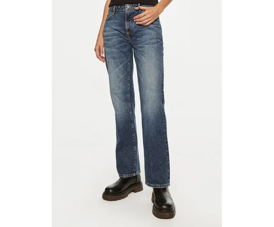 obrazek 1 Guess Jeans Jeansy W4YA98 D5FC1 Granatowy Regular Fit