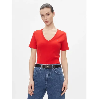 Zdjęcie Tommy Hilfiger T-Shirt New Cody WW0WW40584 Czerwony Slim Fit