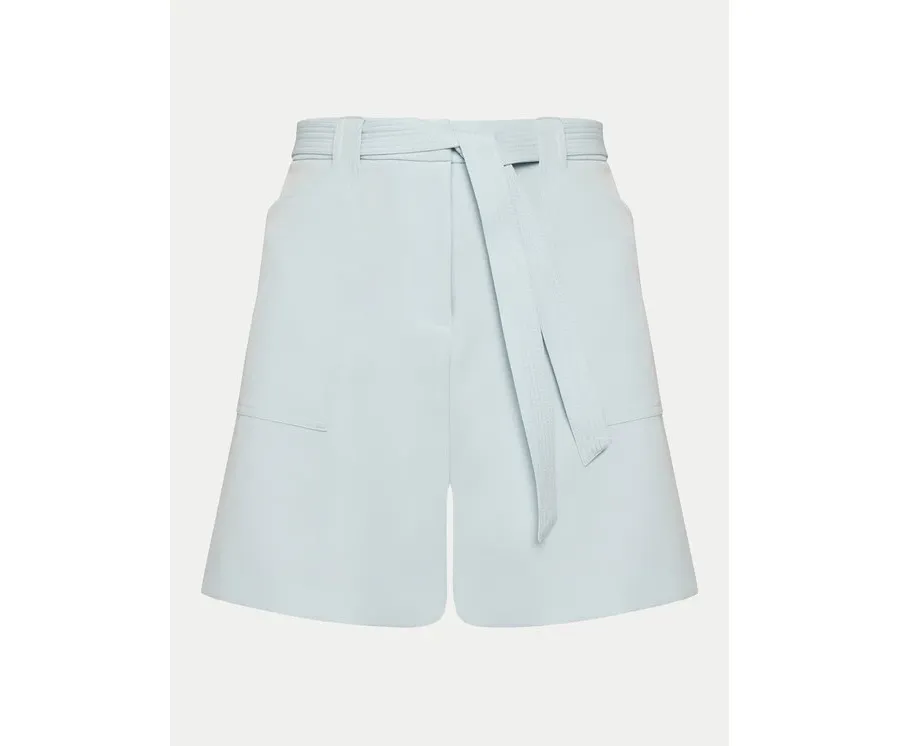 obrazek 1 Guess Szorty materiałowe W5GD0I WH9Y2 Błękitny Classic Fit