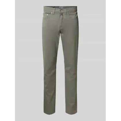 Zdjęcie Chinosy o kroju tapered fit z 5 kieszeniami model ‘LYON’