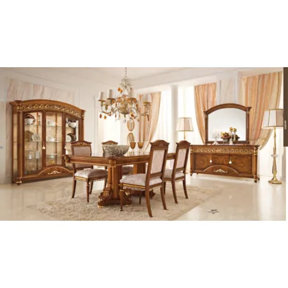 Zdjęcie Klasyczny stół jadalniany do salonu z Włoch 300 cm - Ludwik XVI