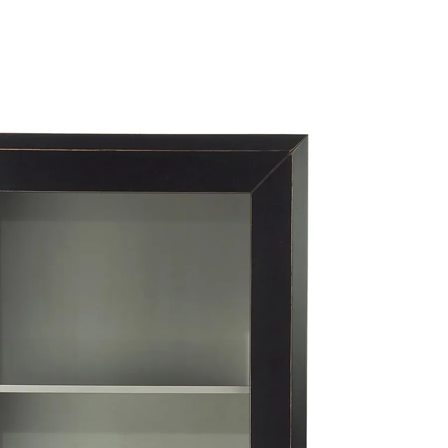 obrazek 3 Elegancki regał z czterema regulowanymi półkami H.214xL.90xP.32 cm