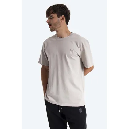 Zdjęcie Filling Pieces t-shirt bawełniany Lux Tee kolor brązowy gładki 88113731932