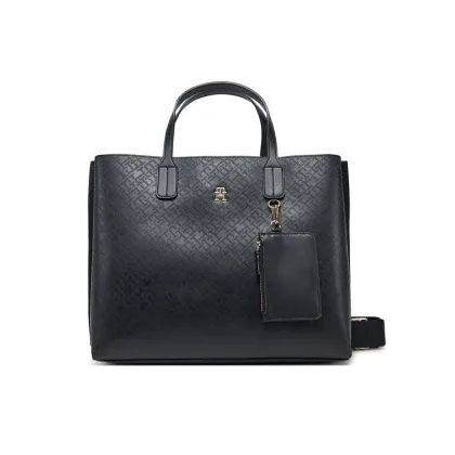 Zdjęcie Tommy Hilfiger Torebka Th Distinct Satchel Mono AW0AW17174 Czarny