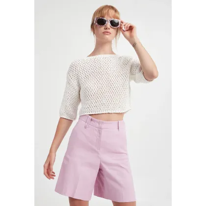 Zdjęcie Sweter damski ażurowy Celebre MARELLA MONOCHROME Marella