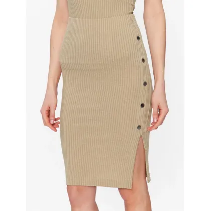 Zdjęcie Guess Spódnica ołówkowa Edna W3GD99 KBPF0 Beżowy Slim Fit