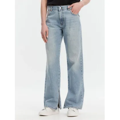 Zdjęcie ViCOLO Jeansy DD5065 Niebieski Wide Leg