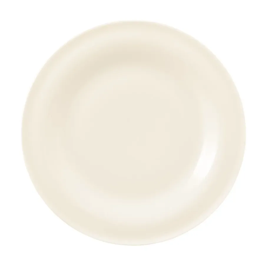 obrazek 1 Porcelanowy okrągły talerz śniadaniowy 23 cm w kolorze kremowym – Seltmann Weiden