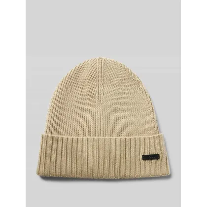 Zdjęcie Czapka beanie z naszywką z logo model ‘Fati’