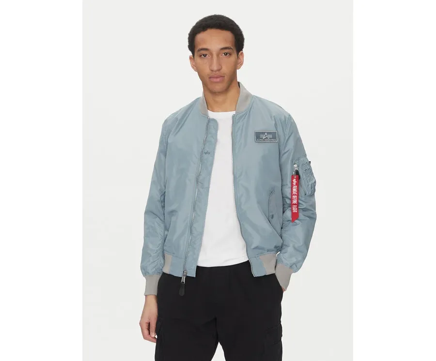 obrazek 1 Alpha Industries Kurtka bomber MA-1 TTC Two Tone 126101 Niebieski Regular Fit