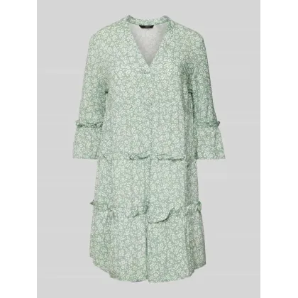 Zdjęcie Sukienka mini z kwiatowym nadrukiem model ‘EASY JOY’