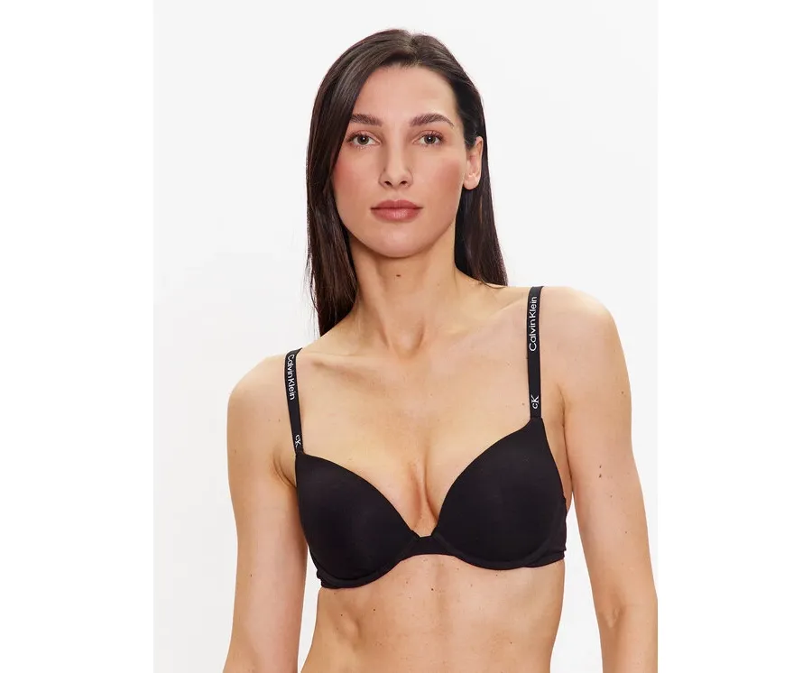 obrazek 1 Calvin Klein Underwear Biustonosz push-up 000QF7220E Czarny