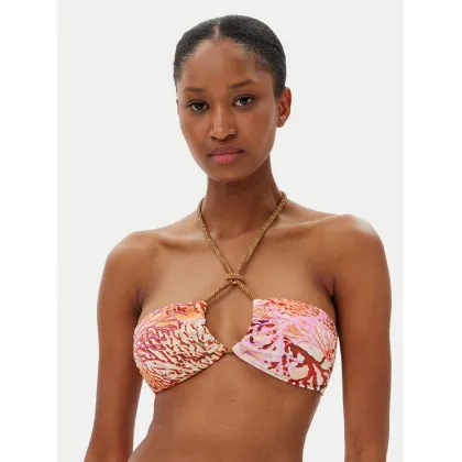 Zdjęcie Guess Góra od bikini E5GJ41 KCUN0 Koralowy