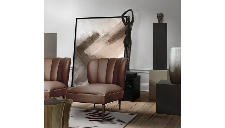 obrazek 3 Piękny stylowy fotel do salonu z Portugalii