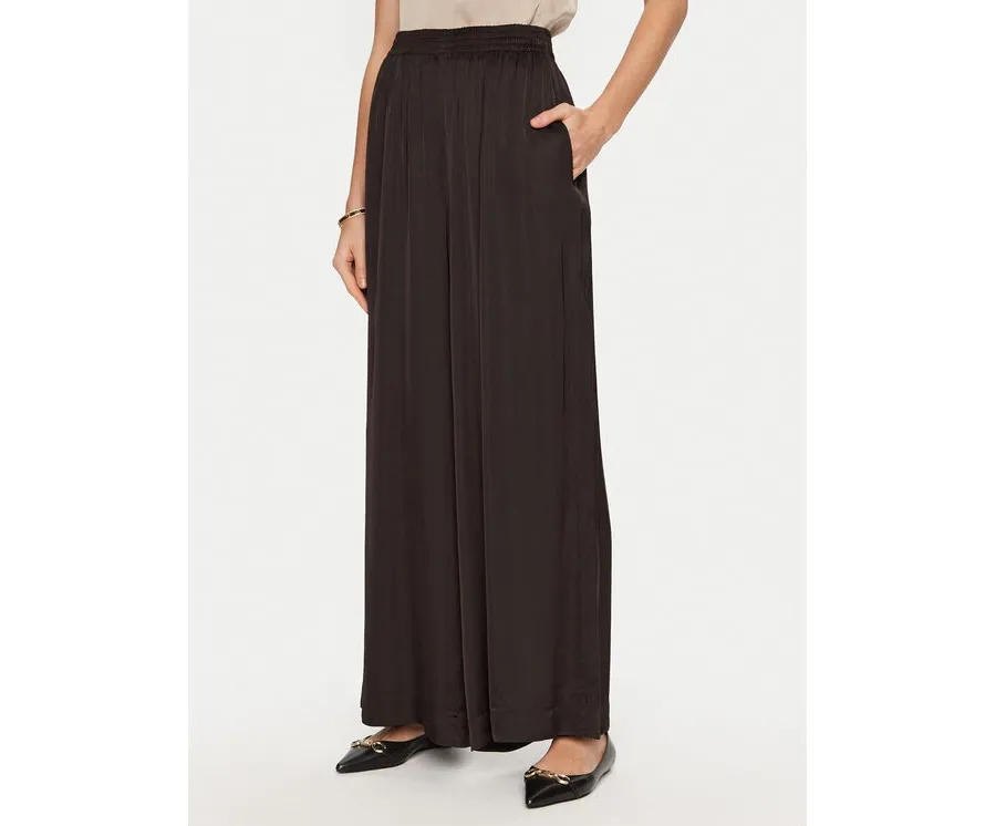 obrazek 1 ViCOLO Spodnie materiałowe TS0806 Brązowy Relaxed Fit