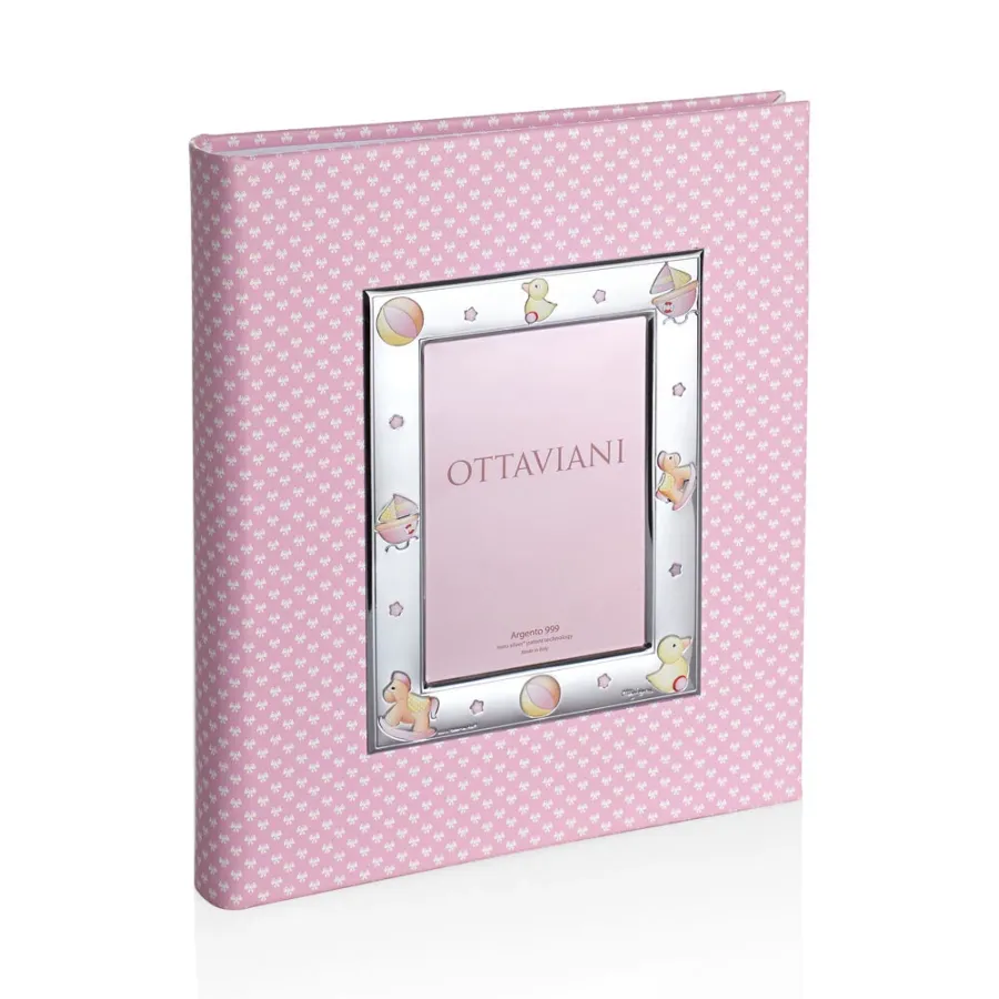 obrazek 1 Piękny różowy album na zdjęcia dziewczynki „Zabawki”