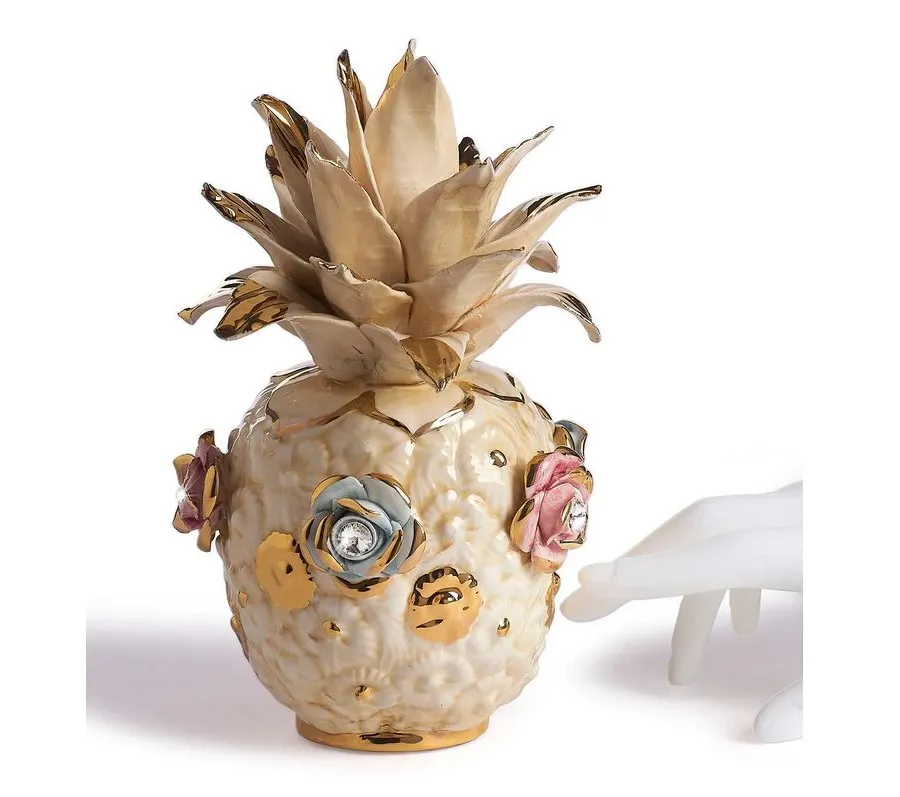 obrazek 2 Dekoracyjny ananas ceramiczny