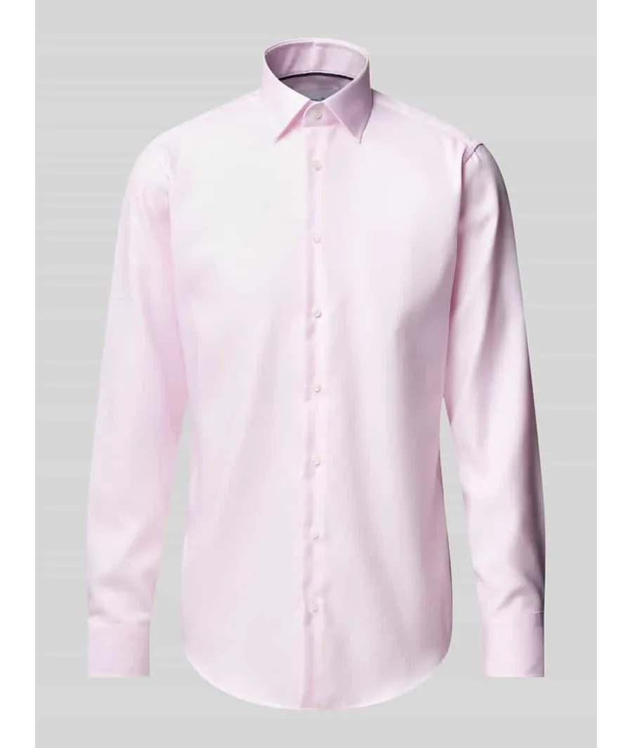 obrazek 1 Koszula biznesowa o kroju regular fit z kołnierzykiem typu kent