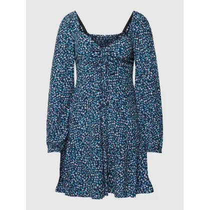 Zdjęcie Sukienka mini z kwiatowym wzorem na całej powierzchni model ‘DITSY’