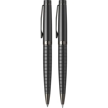 Zdjęcie Zestaw Długopis - Ołówek Mechaniczny 0.7mm Honor 38 Czarny Mat