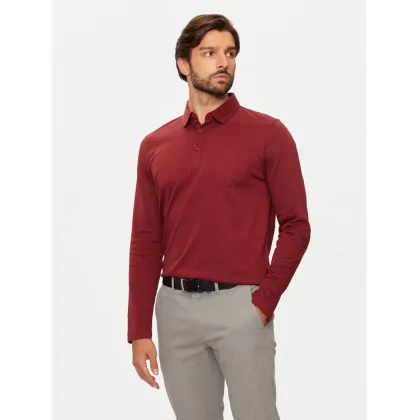 Zdjęcie Pierre Cardin Polo C5 30604.3055 Bordowy Regular Fit