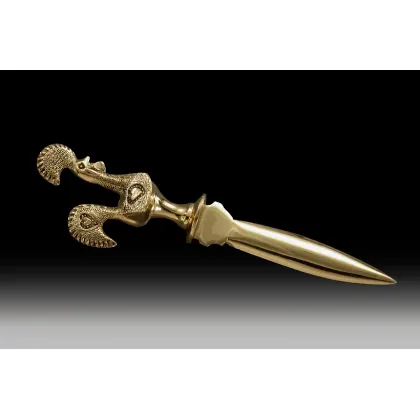 Zdjęcie Luksusowy nożyk z brązu