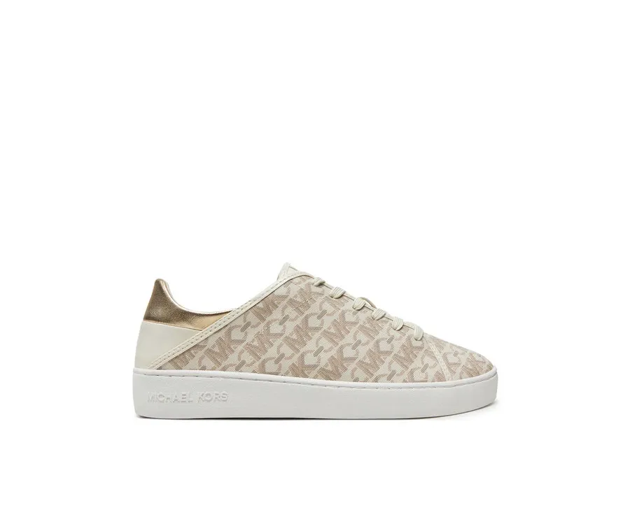 obrazek 1 MICHAEL Michael Kors Sneakersy Jenny Lace Up 43T4JNFS1B Beżowy