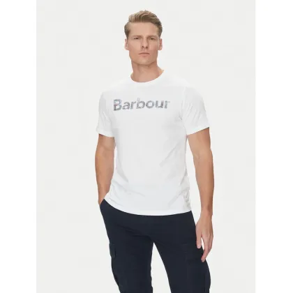 Zdjęcie Barbour T-Shirt Devon MTS1391WH11 Biały Regular Fit
