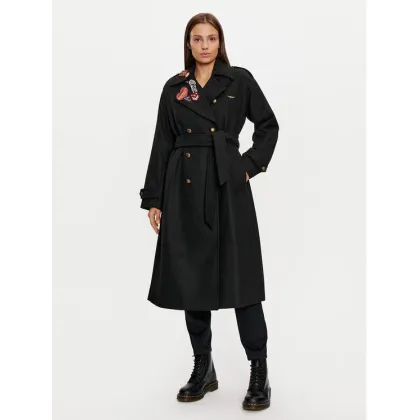 Zdjęcie Aeronautica Militare Płaszcz zimowy 242AB2971DCT3403 Czarny Regular Fit