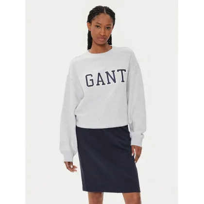 Zdjęcie Gant Bluza Logo 4200840 Szary Relaxed Fit