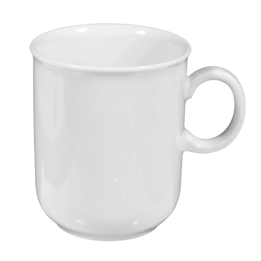 obrazek 1 Biały porcelanowy kubek o nowoczesnym wzornictwie - Seltmann Weiden