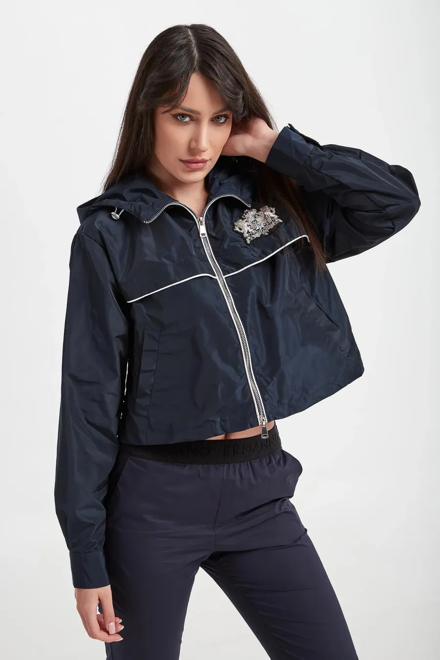 obrazek 1 Kurtka damska z kapturem ERMANNO FIRENZE Ermanno Firenze