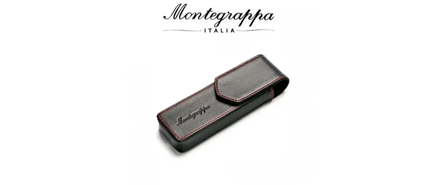 obrazek 1 Skórzane Etui na Dwa Przybory Montegrappa