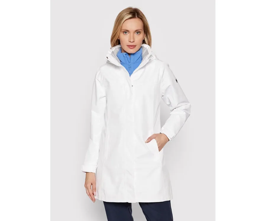 obrazek 1 Helly Hansen Kurtka przeciwdeszczowa Aden 62648 Biały Regular Fit