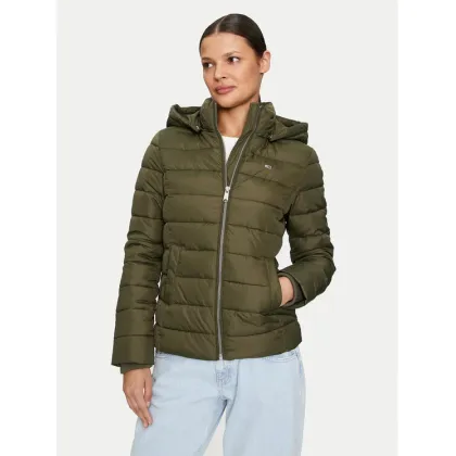 Zdjęcie Tommy Jeans Kurtka zimowa Basic DW0DW18311 Zielony Slim Fit