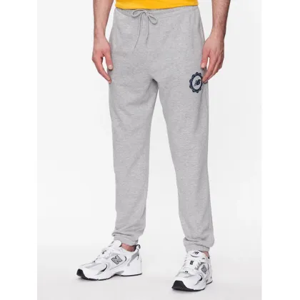 Zdjęcie New Balance Spodnie dresowe MP31902 Szary Regular Fit