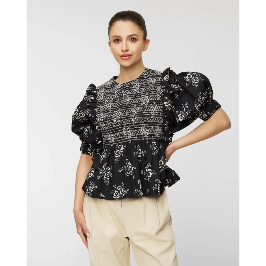 obrazek 1 Top Sea Ny Alessia Smocked SEA New York