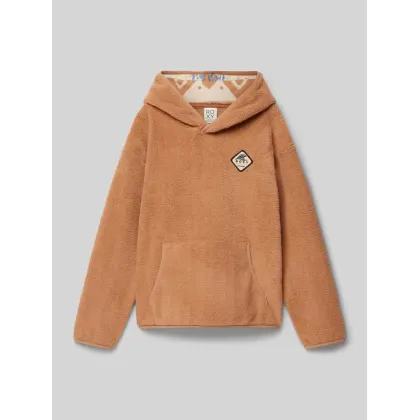 Zdjęcie Bluza z kapturem i wyhaftowanym logo model ‘MY OH MY’