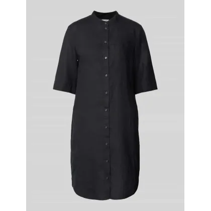 Zdjęcie Sukienka lniana o długości do kolan z rękawem o dł. 1/2