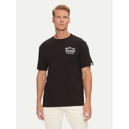 Zdjęcie Replay T-Shirt M6959 .000.2660 Czarny Regular Fit REPLAY
