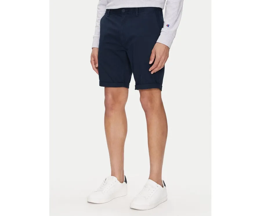 obrazek 1 Tommy Jeans Szorty materiałowe Scanton DM0DM21950 Granatowy Slim Fit