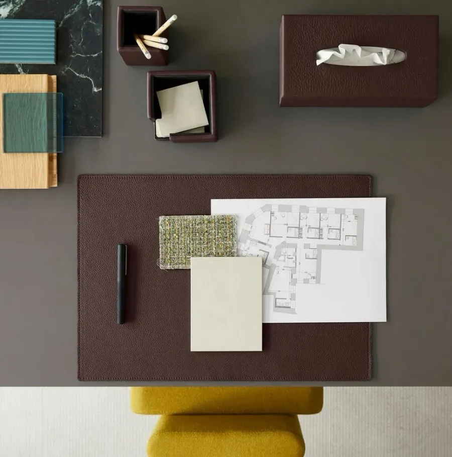 obrazek 4 Zestaw na biurko Atena Plus Dark Brown