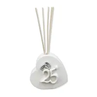 Picture A beautiful heart-shaped diffuser for the 25th wedding anniversary and black orchid perfume 15 ml