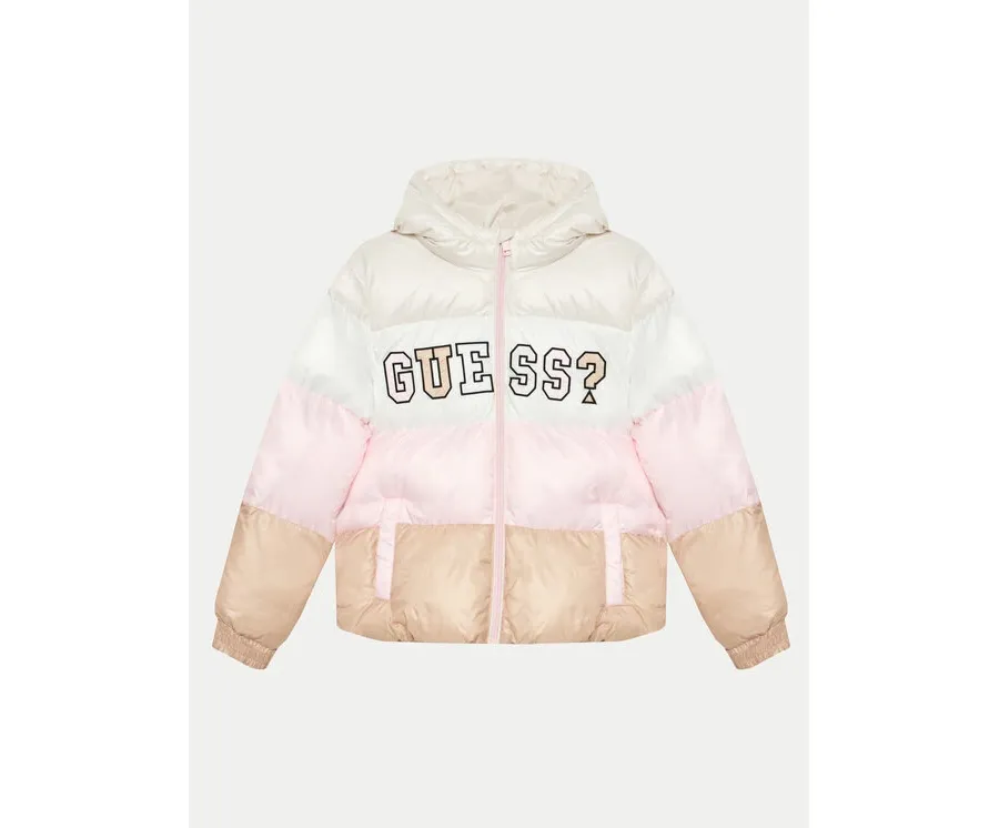 obrazek 1 Guess Kurtka puchowa J4YL04 WEGY0 Kolorowy Regular Fit